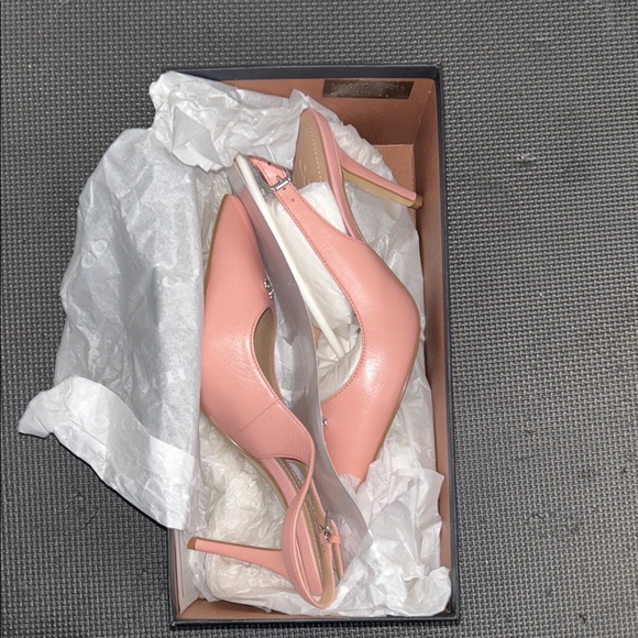 Coach Pink Slingback Women's Shoes - Picture 4 of 4